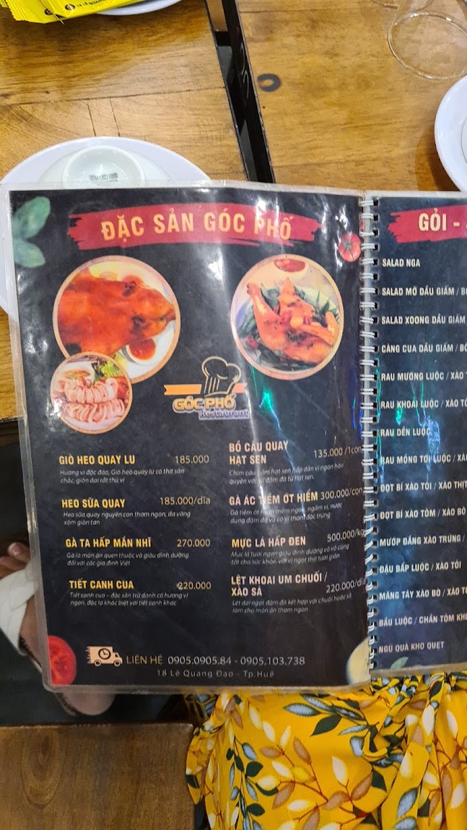 Menu Goc Pho Restaurant-4